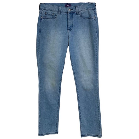 NDYJ LEGGING LIFT TUCK TECHNOLOGY SIZE 6 JEANS FIVE POCKETS ZIPPER CLOSURE - Picture 1 of 12